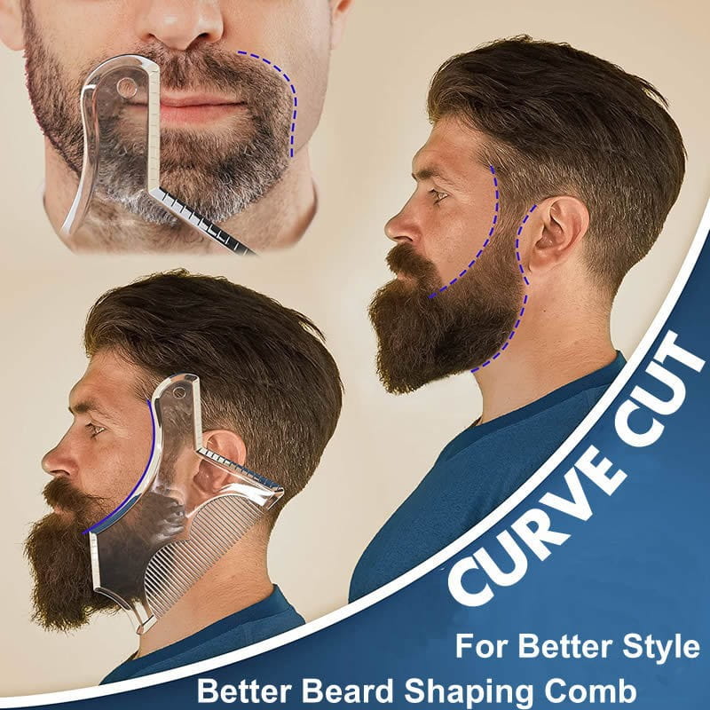 Men’s Care Beard Comb 8-in-1 Beard Comb