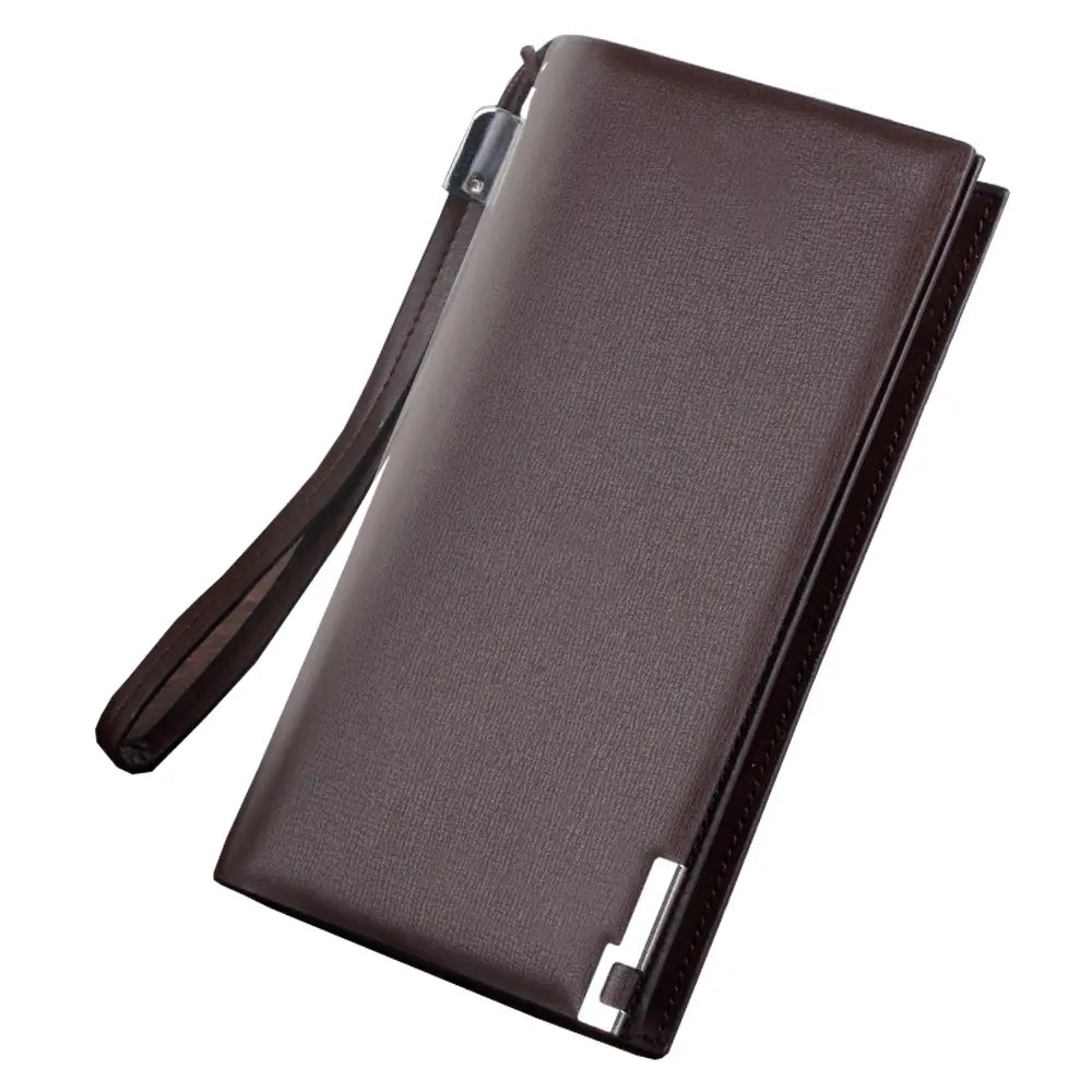 PU Leather Wallet with Multiple Compartments for United States and CHF