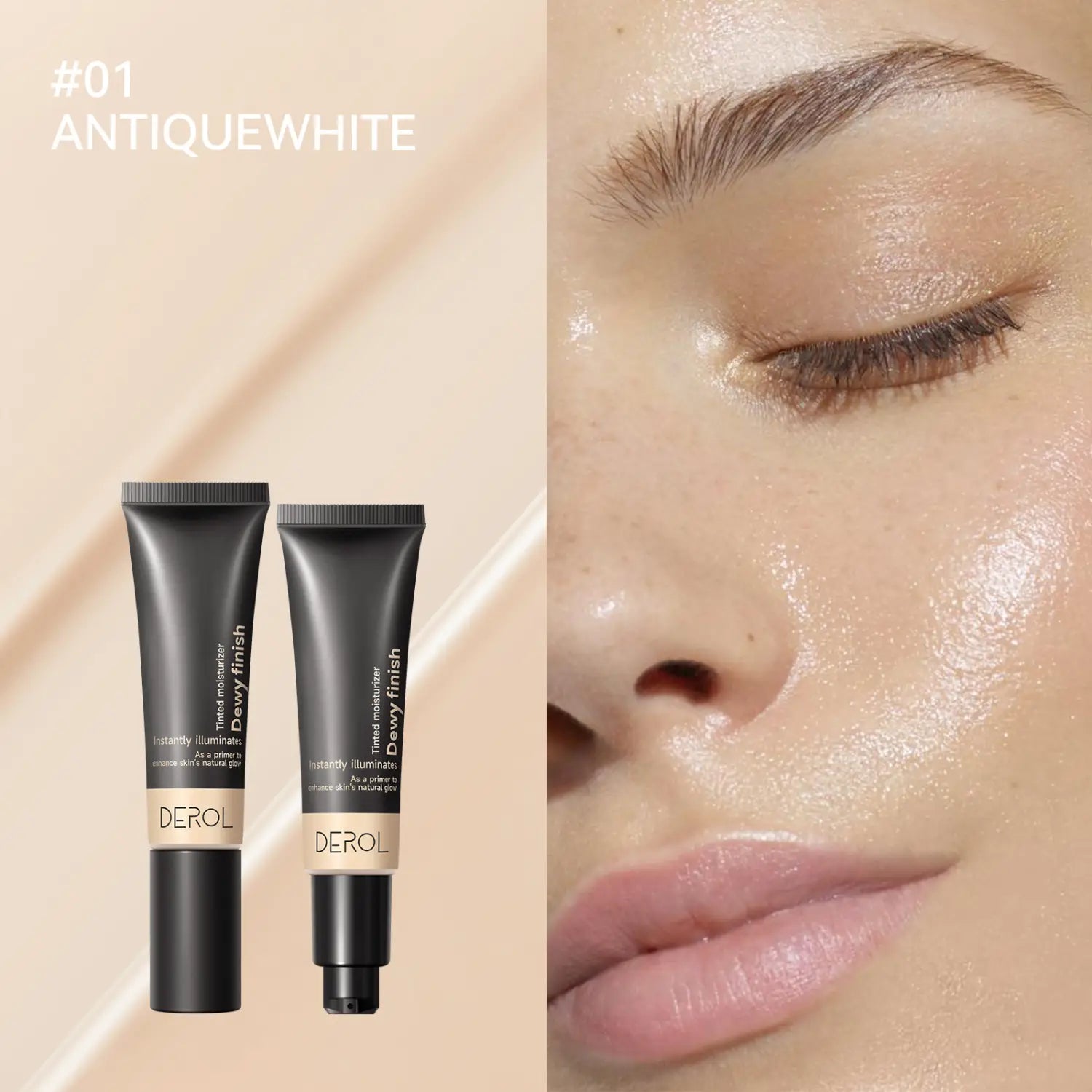 Colored Cream Moisturizing and Brightening Skin Nourishing Face Foundation