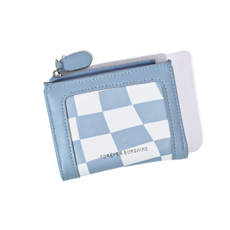 Women’s Wallet Short Zipper Buckle - Zipper Buckle Wallets for Women: Style with a Twist