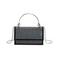 Chain Shoulder Bag Trendy Simple Synthetic Leather with Sandwich Pocket - Teleplus chain shoulder bag trendy simple