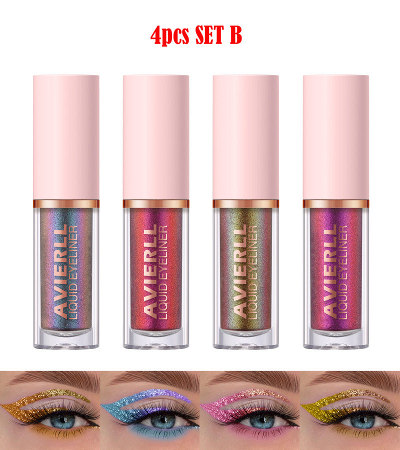 Chameleon Liquid Eyeliner Sets with 3 and 8 Colors for Universal Skin - Teleplus chameleon liquid eyeliner sets set b