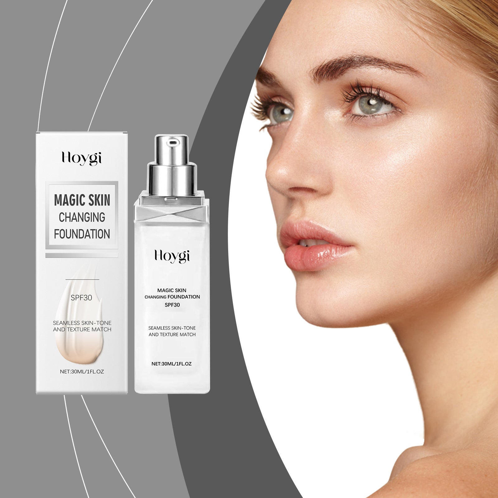 Change Longwear Foundation with Temperature-Responsive 30ml Water-Based Formula - temperature change longwear