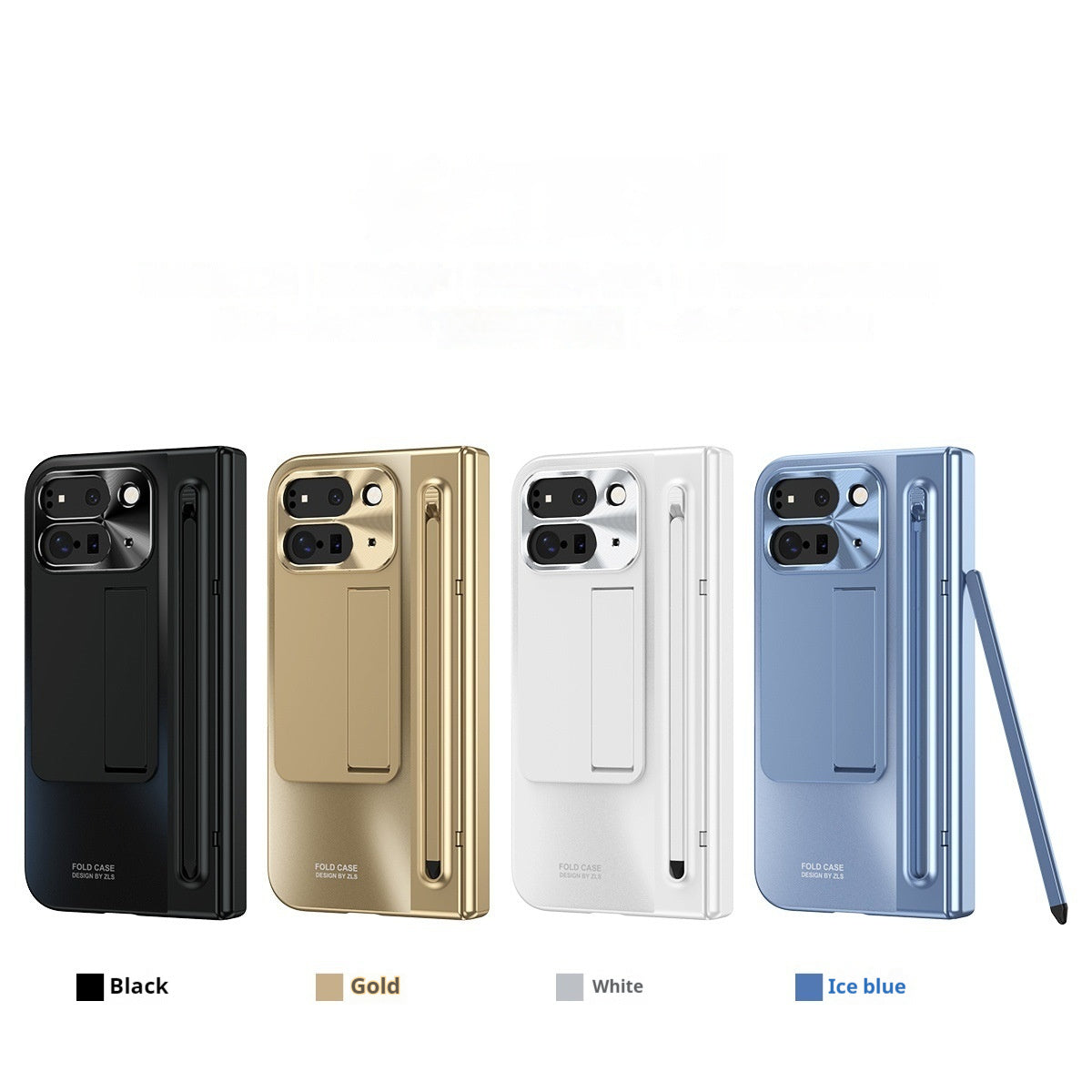 Changhong Series ZI ROSALO Phone Case with Shell Membrane Integrated for Pixel 9 Pro Fold - Teleplus pixel pro fold