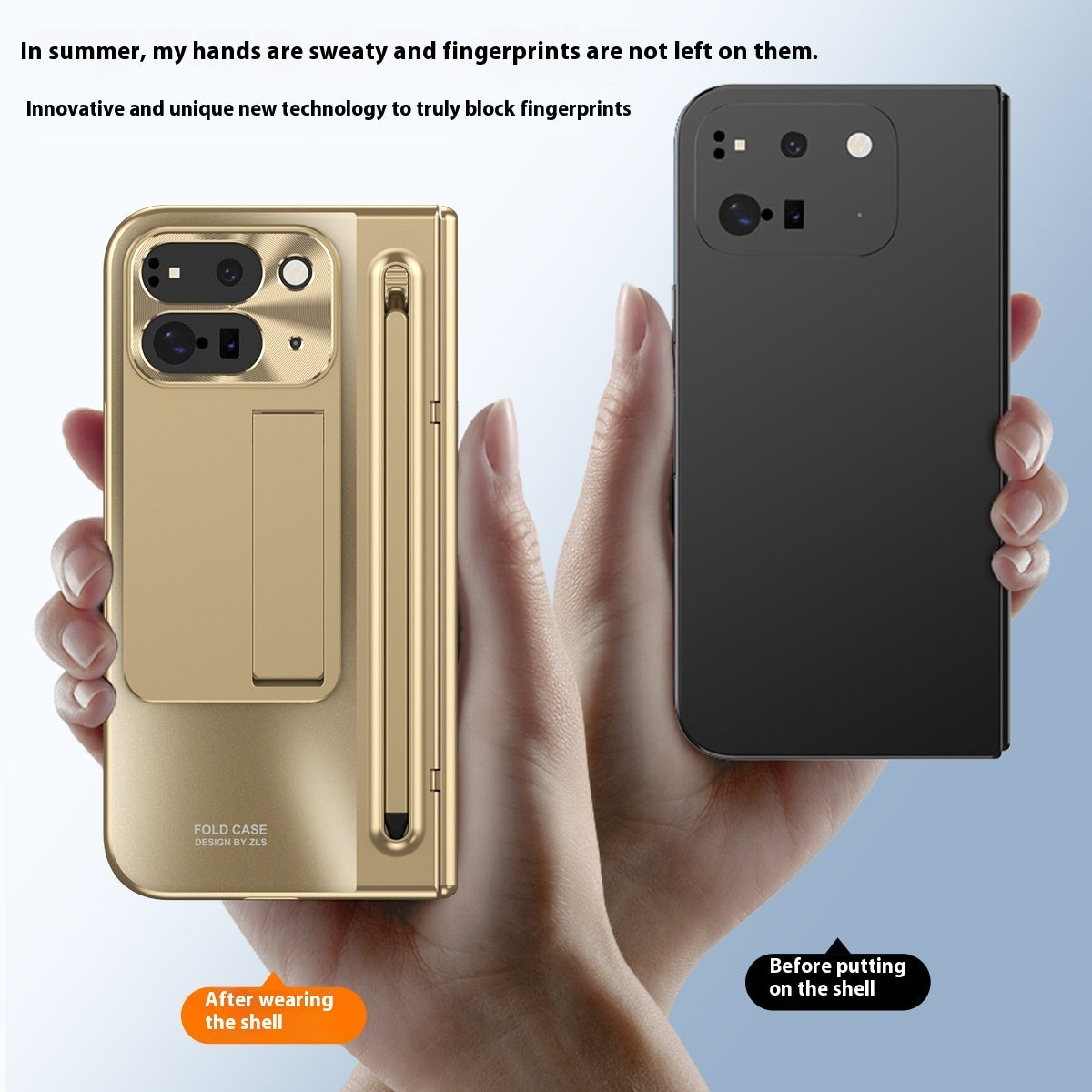 Changhong Series ZI ROSALO Phone Case with Shell Membrane Integrated for Pixel 9 Pro Fold - Teleplus pixel pro fold