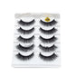 Chemical Fiber Eyelashes Big Eye Five Double Pairs for Volume - Teleplus big eye five double pairs