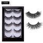 Chemical Fiber False Eyelashes 5 Pairs Thick Natural Curling - chemical fiber false eyelashes natural curling