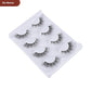 Chemical Fiber KK02 Lengthened False Eyelashes with Four Pairs for Eye Tail Lengthening - Teleplus eye tail lengthened