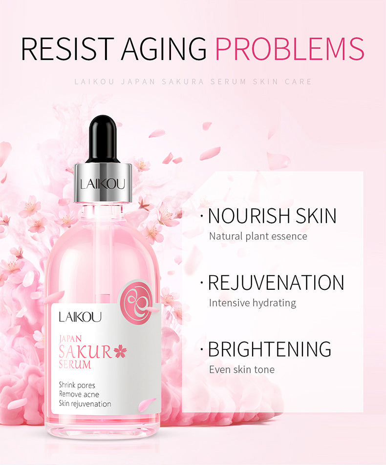 Cherry Blossom Serum Hydrating Facial Treatment - Cherry Blossom Serum for Face That Blooms with Hydration