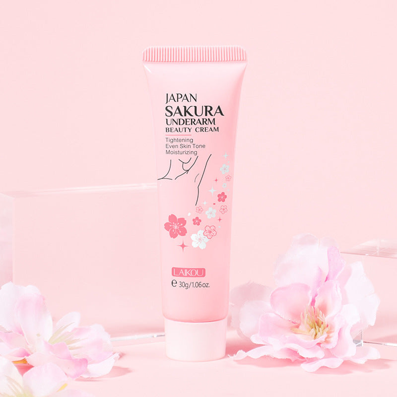 Cherry Blossom Underarm Cream for Smooth Skin - cherry blossom underarm cream
