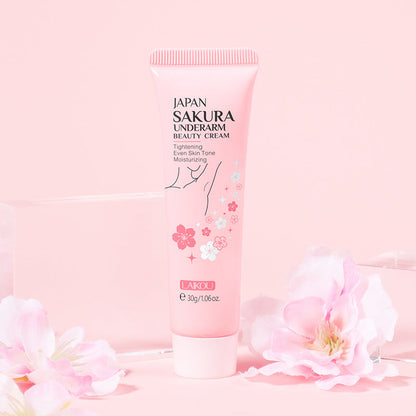 Cherry Blossom Underarm Cream for Smooth Skin - cherry blossom underarm cream