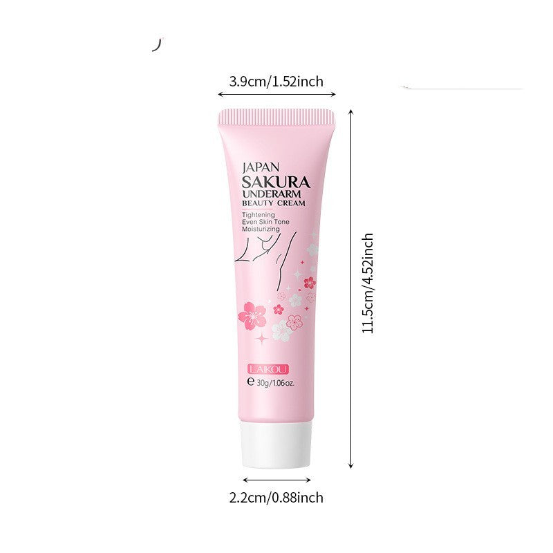 Cherry Blossom Underarm Cream for Smooth Skin - cherry blossom underarm cream