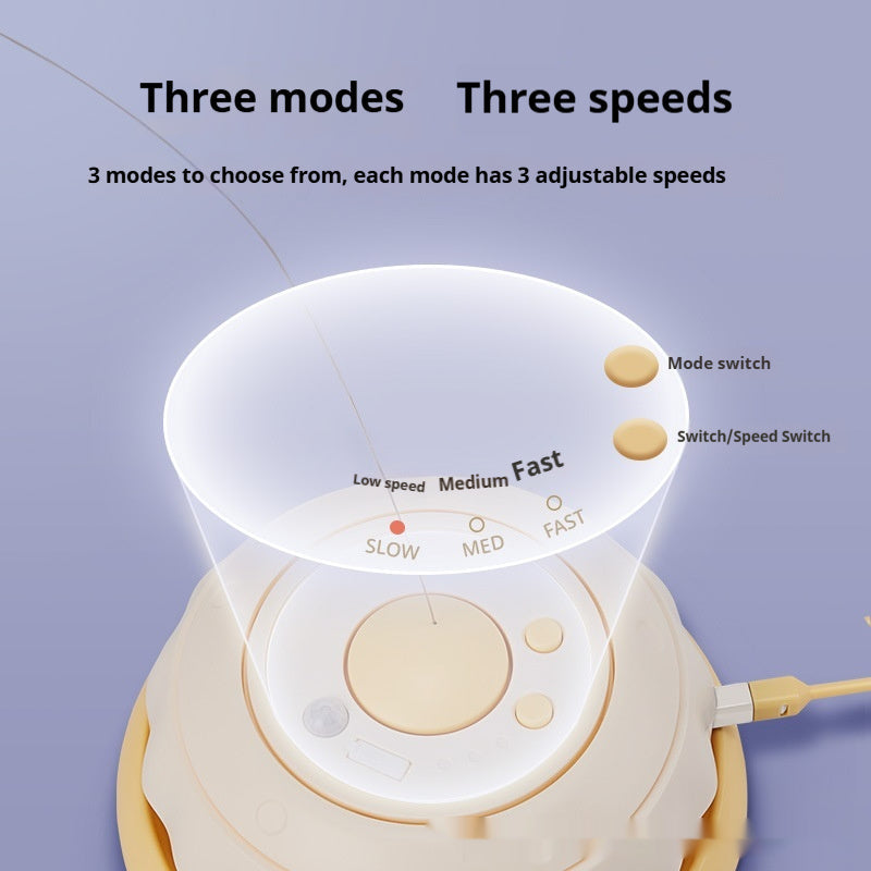 Cherry Powder Pet Toy with Send USB Charging Cable and Cloth Day Yellow - [sent] send usb charging cable