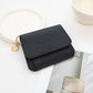 Chic Multiple Card Short Wallet with Magnetic Snap in Polyester and PU - for Stylish Mishaps short chic multiple card
