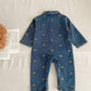 Child Bear Denim Jumpsuit - Child Bear Denim Jumpsuit for Tiny Adventurers