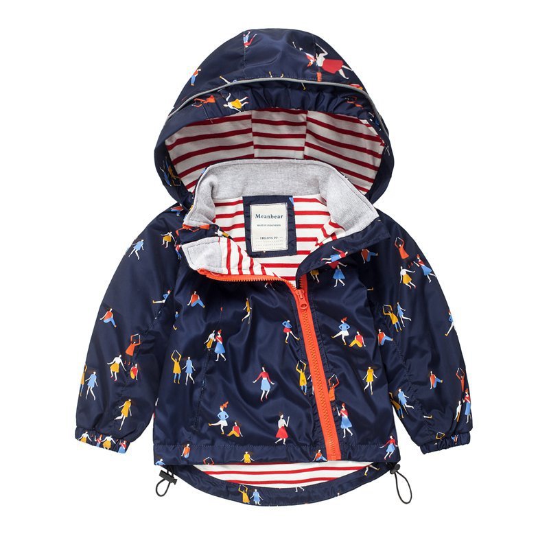 Child Hooded Trench Coat for Boys and Girls Suitable Spring Autumn - Teleplus hooded trench coat