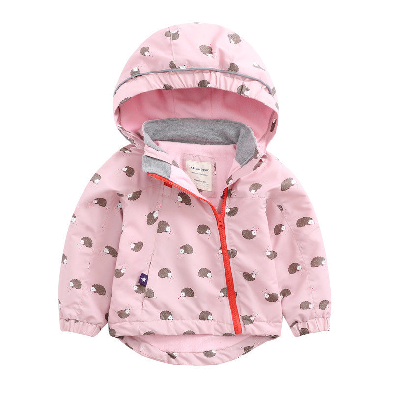 Child Hooded Trench Coat for Boys and Girls Suitable Spring Autumn - Teleplus hooded trench coat