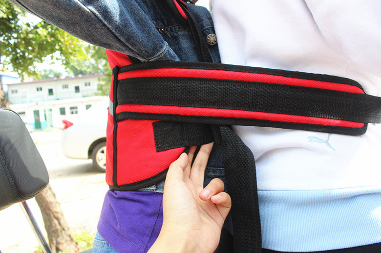 Child Seat Belt Strap Anti-fall Cycling Harness - Cycling Harness for Tiny Adventurers Who Wiggle