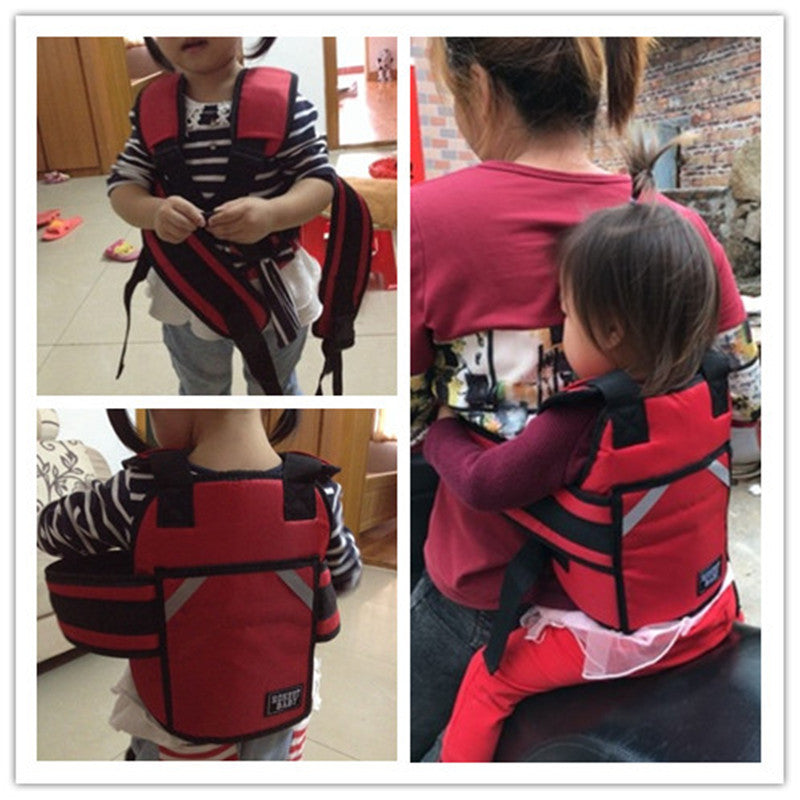 Child Seat Belt Strap Anti-fall Cycling Harness - Cycling Harness for Tiny Adventurers Who Wiggle