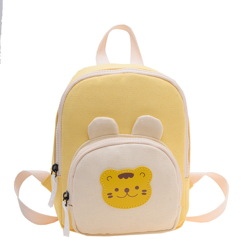 Children Backpack Cartoon Bunny Girls Color Matching Shoulders - Bunny Backpack: School Chic for Little Hoppers