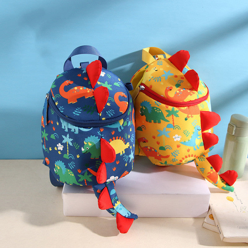 Children’s Anti-lost Cartoon Dinosaur School Bag Kindergarten Backpack - Dino Bag: No More Lost Tots in Style