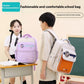 Lightweight Schoolbag with Polyester Lining Waterproof and Available in Multiple Colors - Spine Protection Dark Blue