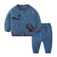 Children’s Cardigan Suit Baby Outing Clothing - Tiny Trendsetter in Cotton Cardigan Suits