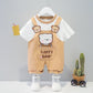 Children’s Clothing Men And Women Baby Summer Cartoon Short-sleeved Overalls - Cartoon Overalls for Tiny Trendsetters