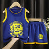 Children's Clothing Sports Basketball Wear Children's Clothing Boys' Suit - Dark Blue