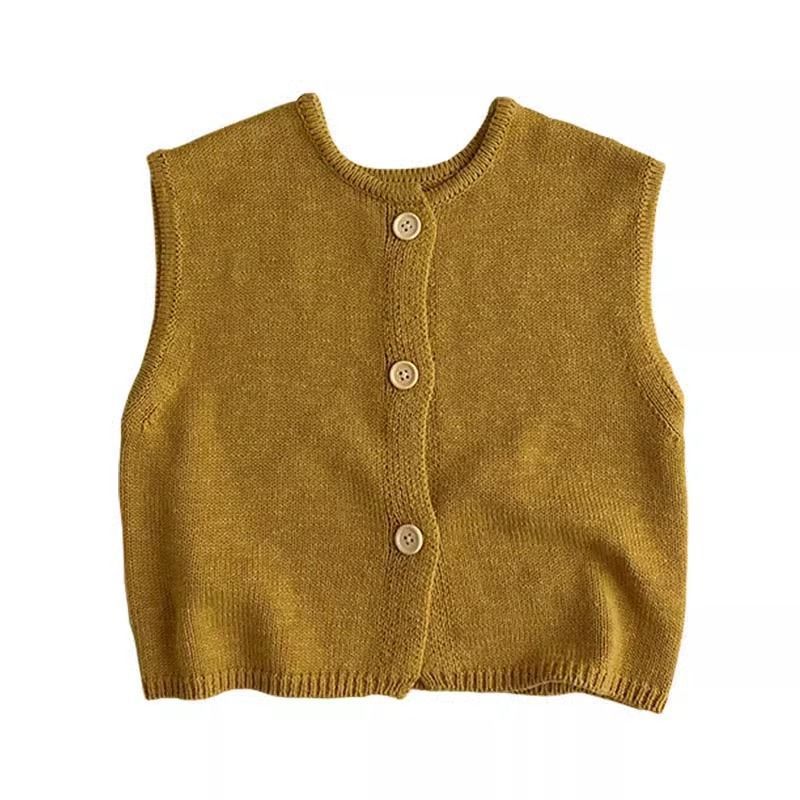 Children’s Clothing Vest Spring And Autumn Boys And Girls Fashionable Sweater Cardigan - Fashionable Sweater