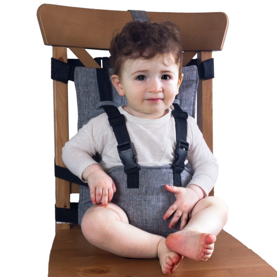 Children’s Dining Chair Safety Belt Protection Fixed - No More Chair Escape Artists with This Safety Belt