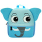 Children’s Diving School Bag Cartoon Cute Animal Print Backpack - Blue Elephant Backpack for Tiny Adventure Seekers