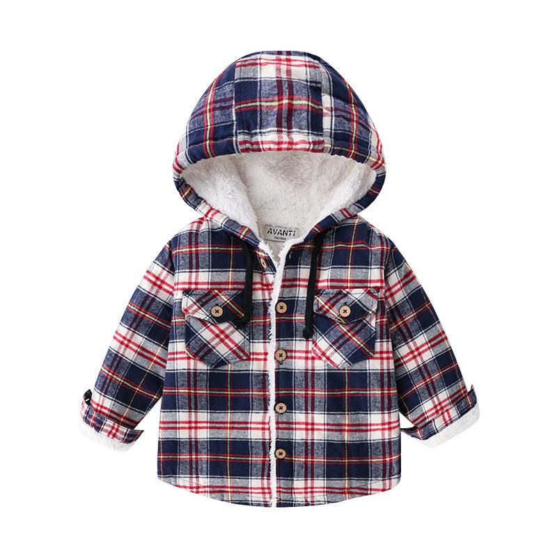 Children’s Hoodie Extra Heavy with Lattice Pattern for Boys Aged 3-8 - Teleplus hoodie extra heavy chf