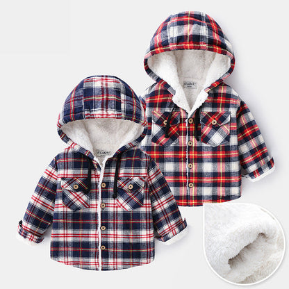 Children’s Hoodie Extra Heavy with Lattice Pattern for Boys Aged 3-8 - Teleplus hoodie extra heavy chf