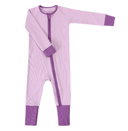 Children’s Long Johns Top Bottom Set Suit Bamboo Fiber Solid Color Long Sleeve Home Wear - Cozy Bamboo Fiber Long