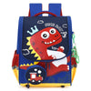 Children's Schoolbag Cartoon Dinosaur Space Backpac - Red