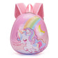 Children’s Schoolbag Kindergarten Boys And Girls 3-6 Years Old Baby Small Class Cartoon Cute Princess Lightweight Egg