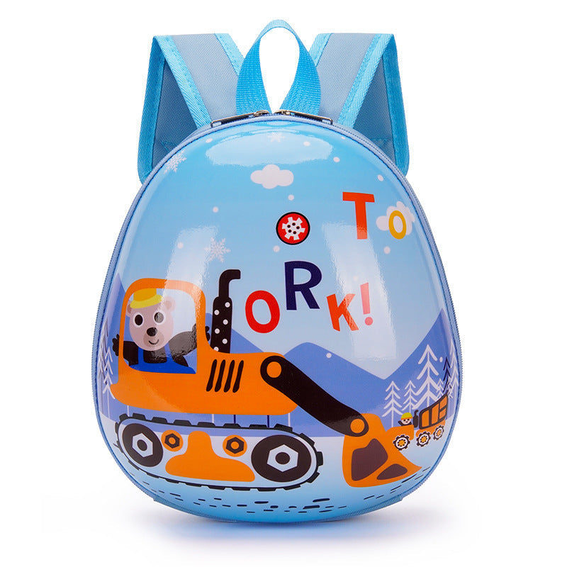 Children’s Schoolbag Kindergarten Boys And Girls 3-6 Years Old Baby Small Class Cartoon Cute Princess Lightweight Egg