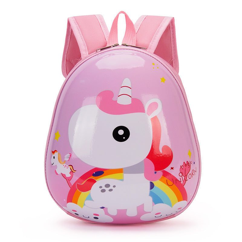 Children’s Schoolbag Kindergarten Boys And Girls 3-6 Years Old Baby Small Class Cartoon Cute Princess Lightweight Egg