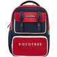 Children’s Spine Protection Burden-reducing Schoolbag - Save Spines in Style with Scholar Blue and Single Red