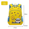 Children's Spine Protection Lightweight Burden Alleviation Backpack - Yellow