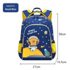 Children's Spine Protection Lightweight Burden Alleviation Backpack - Sapphire Blue