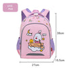 Children's Spine Protection Lightweight Burden Alleviation Backpack - Pink