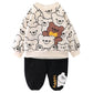 Children’s Sweater Sports Two-piece Suit - Tiny Athletes in Style with Comfy Sweater Set