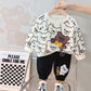 Children’s Sweater Sports Two-piece Suit - Tiny Athletes in Style with Comfy Sweater Set