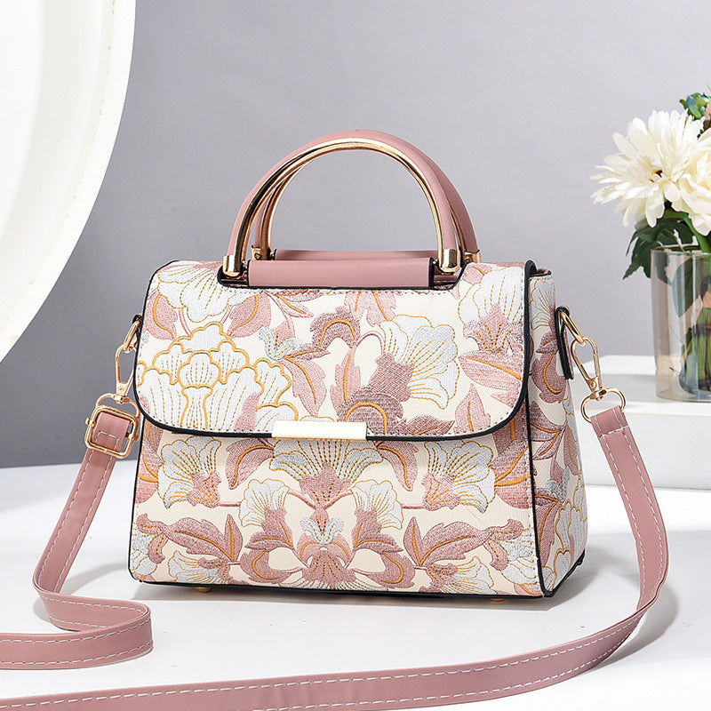 Chinese Style Printed Shoulder Messenger Bag Trendy and Practical - Teleplus chinese style printed shoulder messenger