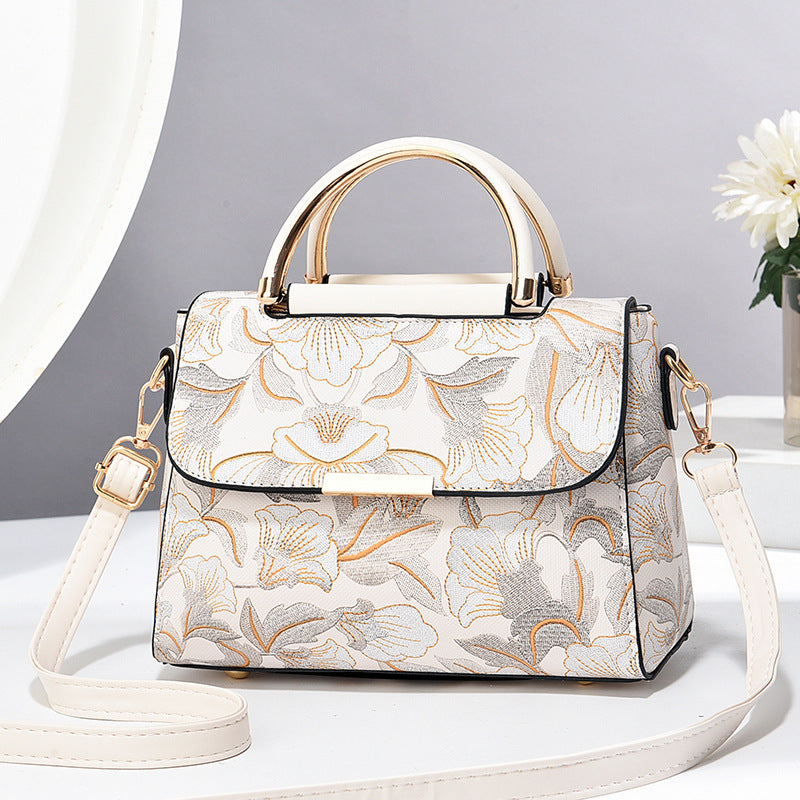 Chinese Style Printed Shoulder Messenger Bag Trendy and Practical - Teleplus chinese style printed shoulder messenger