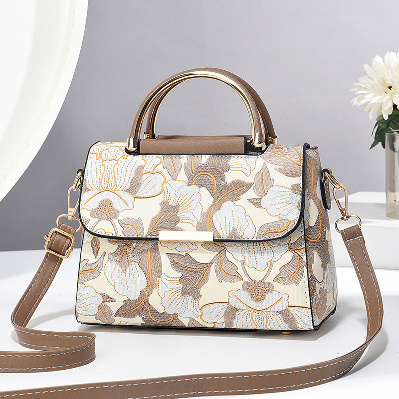 Chinese Style Printed Shoulder Messenger Bag Trendy and Practical - Teleplus chinese style printed shoulder messenger