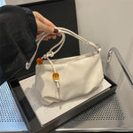 Chinese Style Solid Color PU Suitcase and Small Bag for Travel - Teleplus chinese style solid color