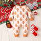 Christmas Long Sleeve One-piece Zipper Children’s Suit - Santa’s Favorite Long Sleeve Children’s One-Piece Suit